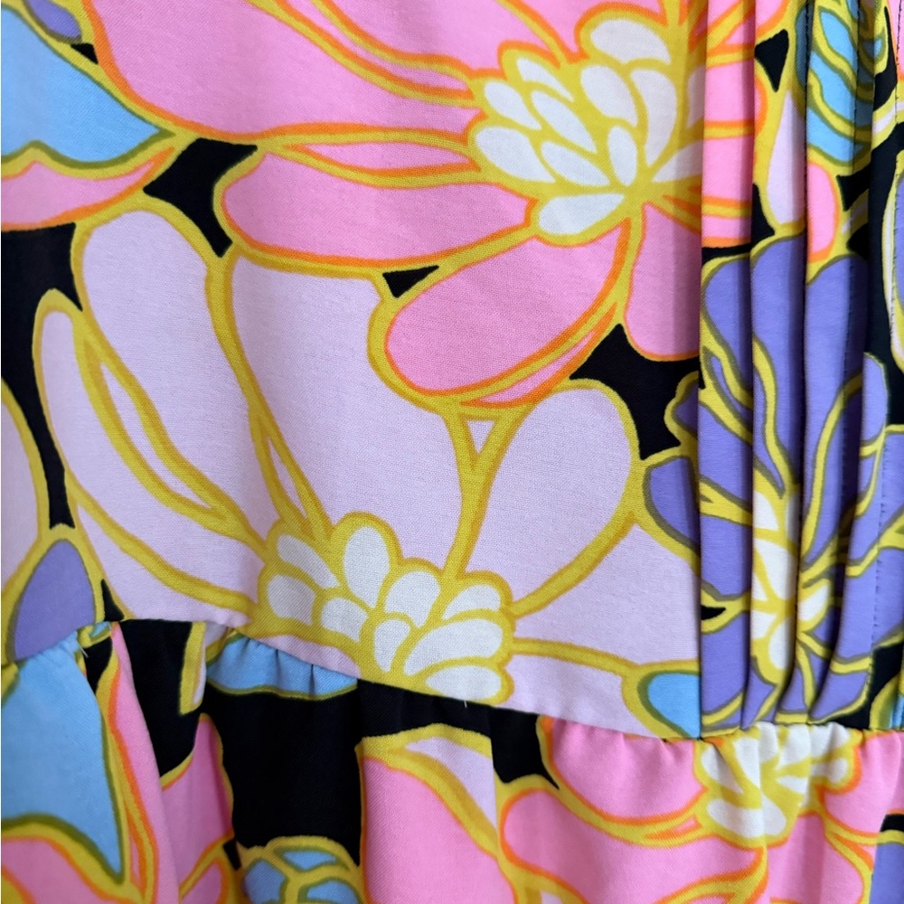 Who What Wear Multicolor Floral Dress - Picture 3 of 6